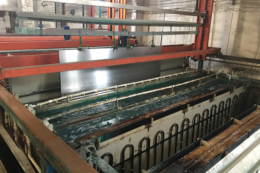 Guangdong Grand Metal Material Co., Ltd ligne de production en usine