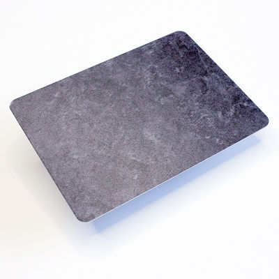 La marbrure noire a stratifié la plaque d'acier inoxydable décorative de la feuille 304 d'acier inoxydable