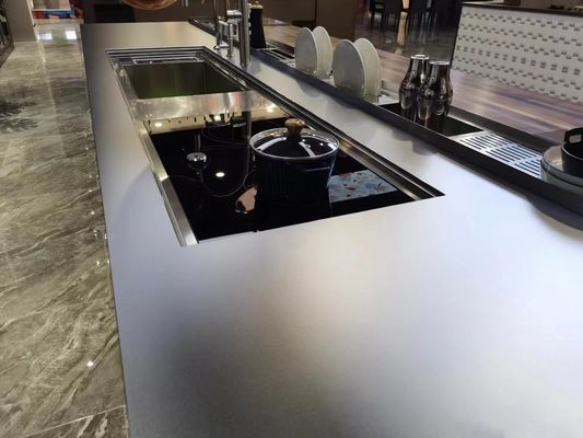 Plaque d'acier inoxydable décoratif solide 10 mm AiSi Pour les ustensiles de cuisine de l'armoire de cuisine