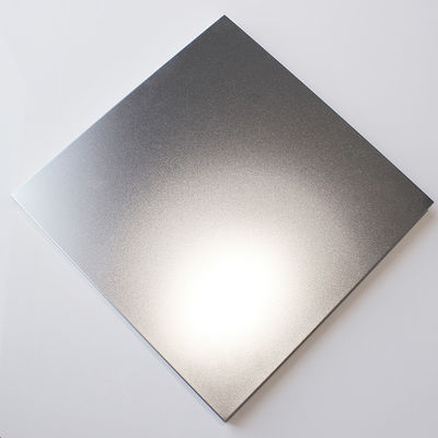 Plaque d'acier inoxydable décoratif sablé 304 316 600 mm Largeur