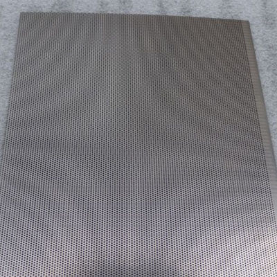 304 316 tôle perforée en acier inoxydable pour panneaux de ventilation largeur 1250 mm