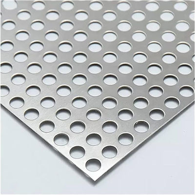 Plaque de treillis perforée en acier inoxydable ASTM pour les projets architecturaux de filtration industrielle