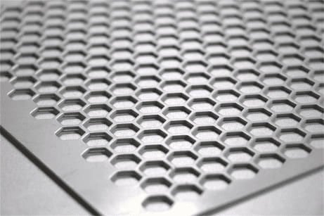 Plaque hexagonale perforée en acier inoxydable de 2 mm à 3 mm d'épaisseur