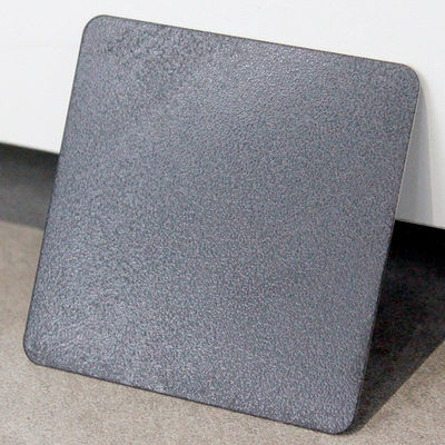 304 4Ft x 8Ft 2B Définition en relief motif de pierre texture Plaque en acier inoxydable en 1 mm Épaisseur de feuille de métal noir texture
