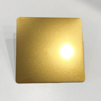 la perle décorative de couleur d'or de feuille d'acier inoxydable de 0.5mm a soufflé la norme de JIS
