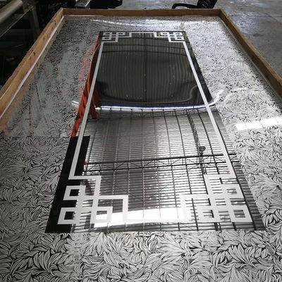 316 feuille gravée à l'eau-forte adaptée aux besoins du client de finition de miroir de la feuille 0.6mm solides solubles d'acier inoxydable d'ascenseur