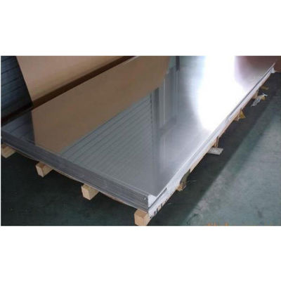 316 largeur de la feuille polie par miroir AISI 1219mm d'acier inoxydable de revêtement de PVC
