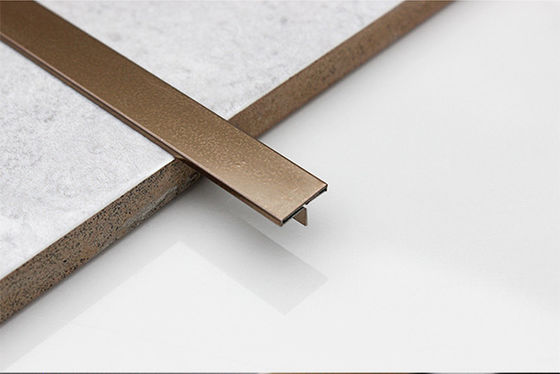 la jonction de bord de plancher d'acier inoxydable de la taille 201 de 10mm panneau l'ODM pour la décoration de mur