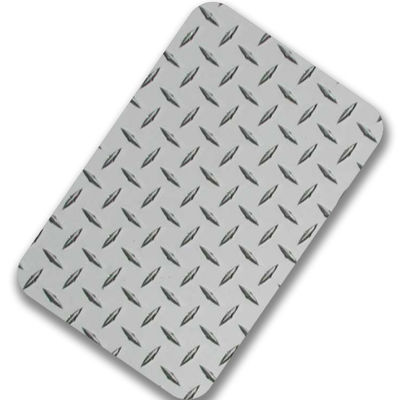 Feuille à carreaux d'acier inoxydable du plat de plancher d'acier inoxydable d'ASME SS410 3mm