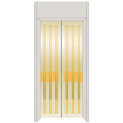 Bon prix Modèle de porte d'ascenseur d'or de tôle d'acier inoxydable d'Aisi 304 en ligne