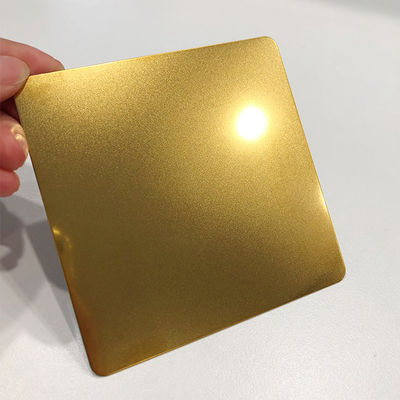 Bon prix la perle décorative de couleur d'or de feuille d'acier inoxydable de 0.5mm a soufflé la norme de JIS en ligne