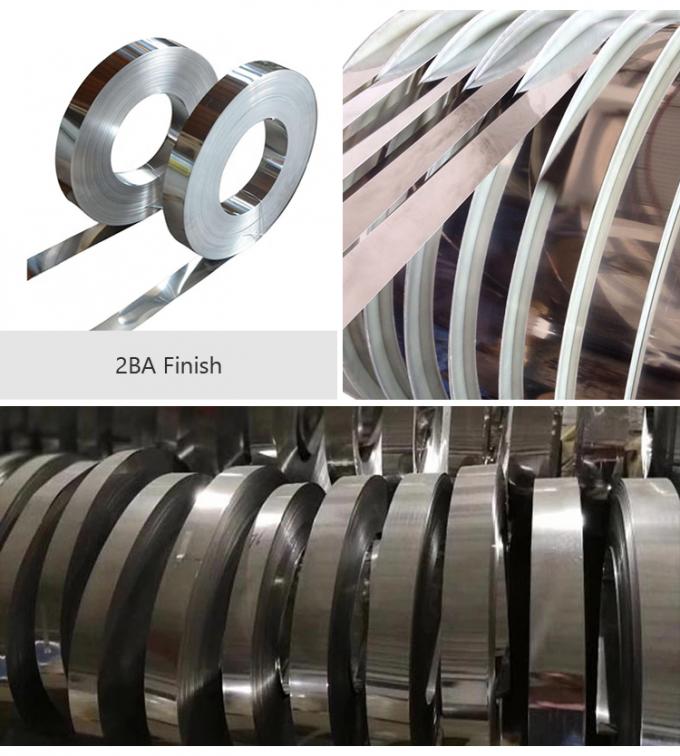 Aisi adapté aux besoins du client 316l de bande d'acier inoxydable de BA de l'épaisseur 2B 54 millimètres 012 millimètres